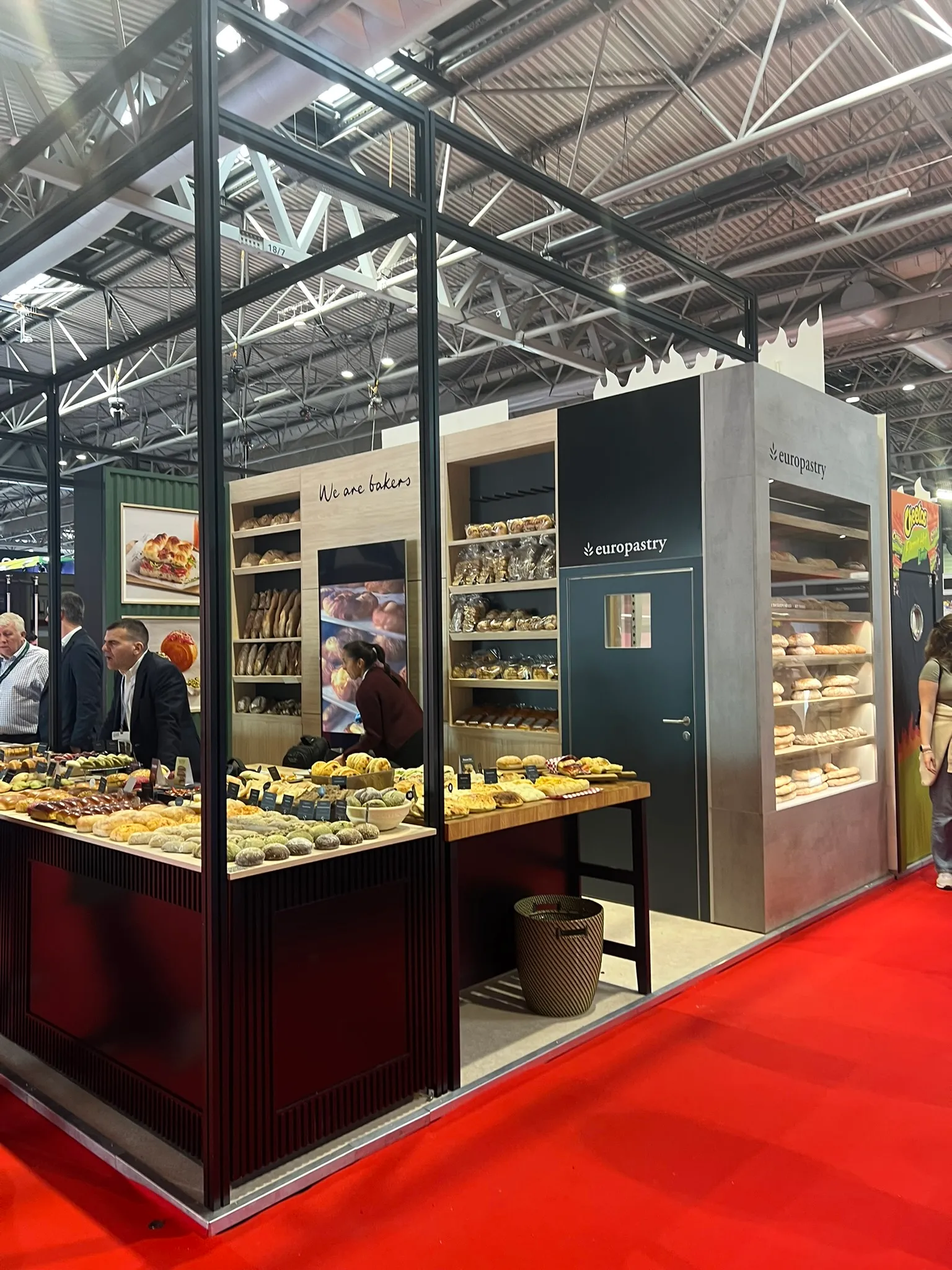 Exhibition stand build for Europastry